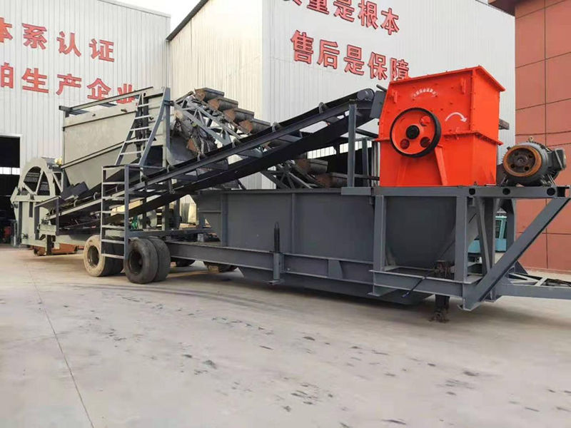 Mobile washing equipment